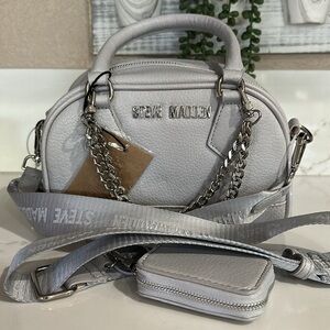 Steve Madden Grey BSailor Satchel Bag
